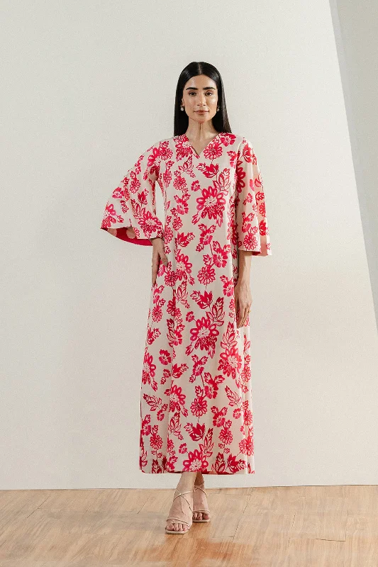 Maxi dresses for outdoor evening events-Gurai Long