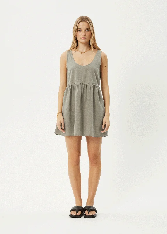 mini dresses-perfect for day adventuresAFENDS Womens Jesse - Mini Dress - Olive