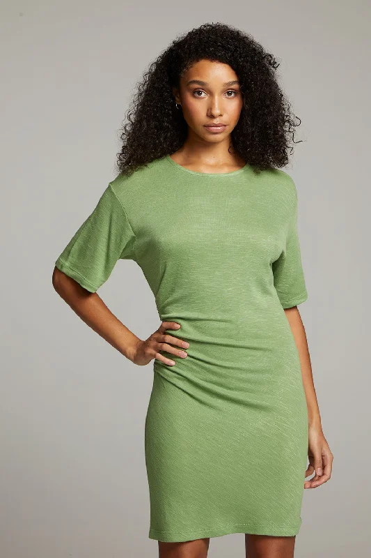 mini dresses-spring day lookMemory Piquant Green Mini Dress