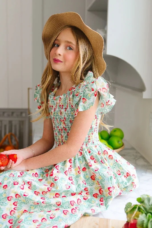 mini dresses-dressy casual outfitMini Hattie Dress in Strawberry - FINAL SALE