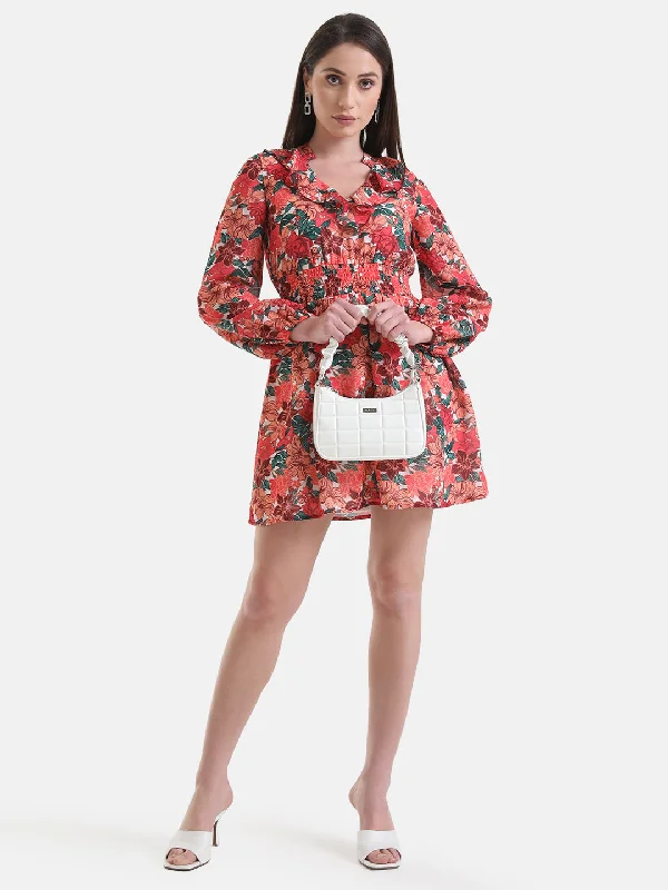 mini dresses-everyday trendy wearPrinted Mini Dress