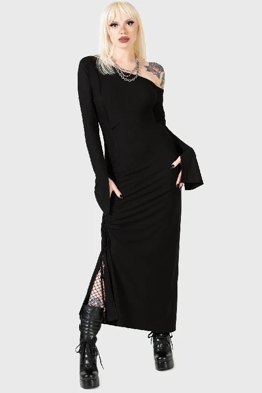 Long lace maxi dresses-Kalonice Maxi Dress - Resurrect