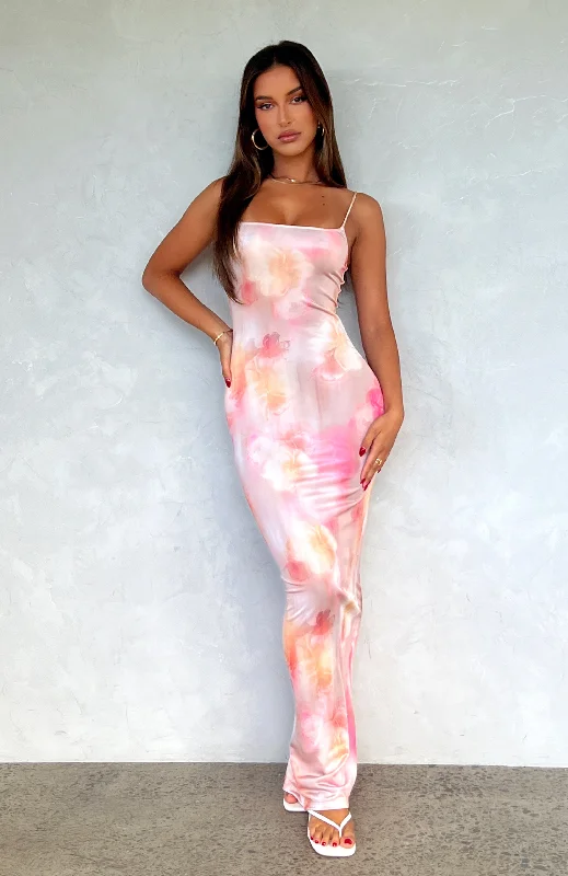 Chic satin wrap maxi dresses-How Many Time's Maxi Dress Sunlight