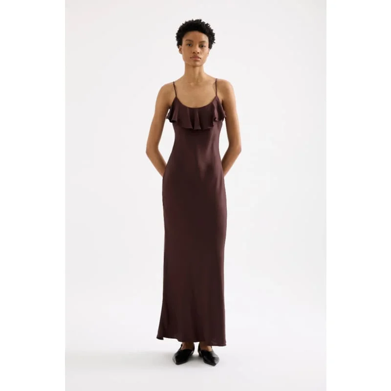 Sexy summer maxi dresses for events-Neve Slip Maxi Dress | Espresso