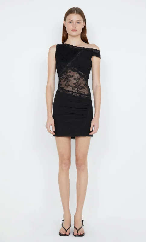 mini dresses-street chic styleSASHAY MINI DRESS - BLACK