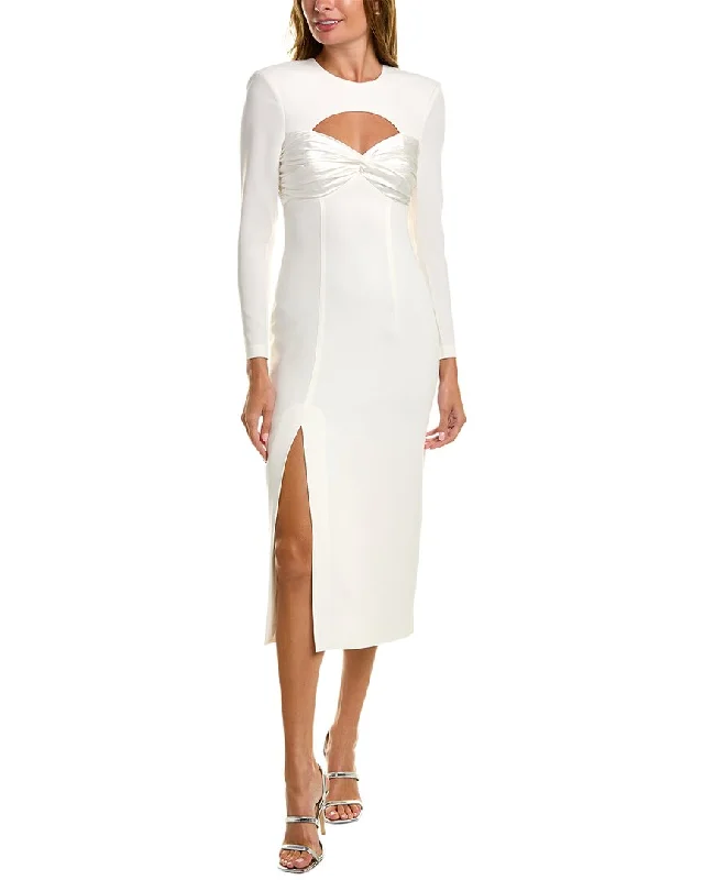 Midi dresses for intimate dinner parties-Cinq à Sept Pauline Midi Dress