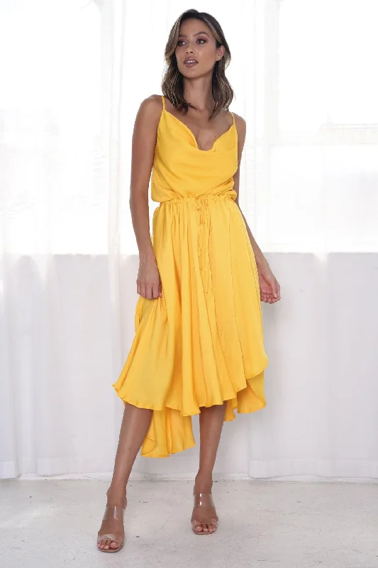 Midi dresses for the office-Sunshine Midi Dress - Mango