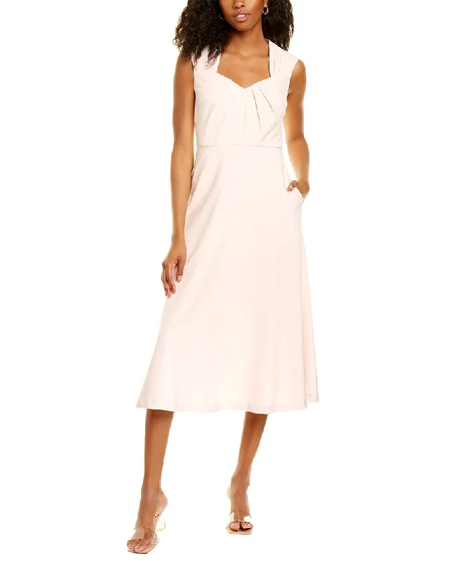 Comfortable midi dresses for lounge wear-Kay Unger Jasmine Midi Dress