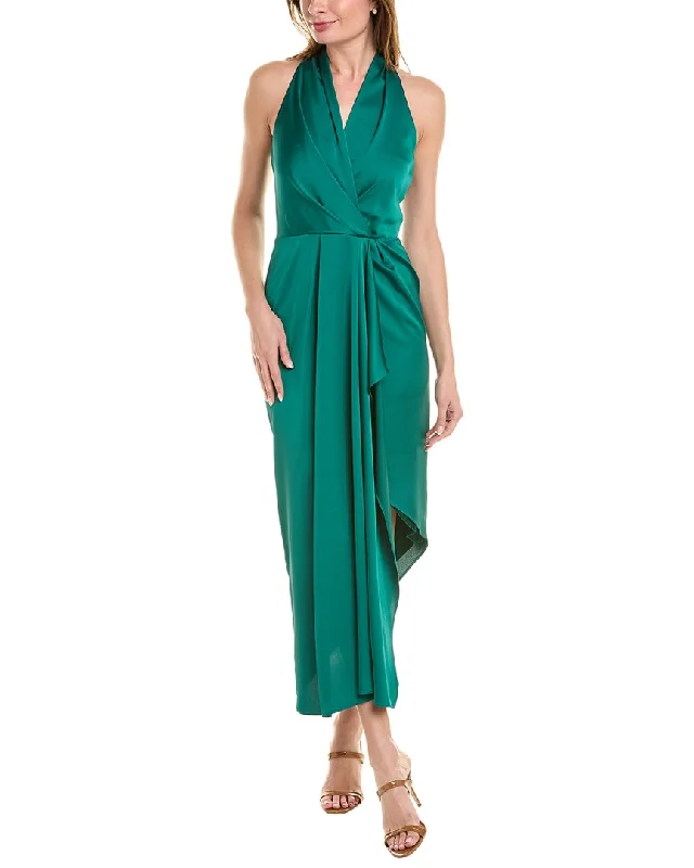 Midi dresses with flowy silhouettes-Joseph Ribkoff Halter Midi Dress