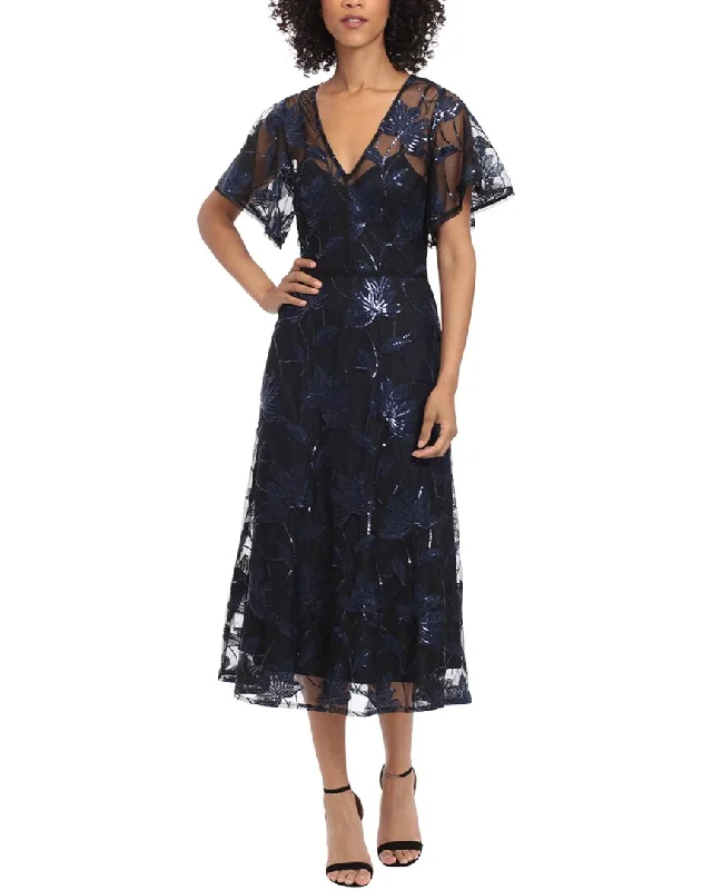 Midi dresses for evening weddings-Maggy London Midi Dress