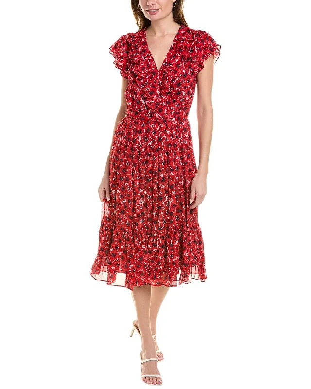 Trendy midi dresses for date nights-Brooks Brothers Poppy Midi Dress