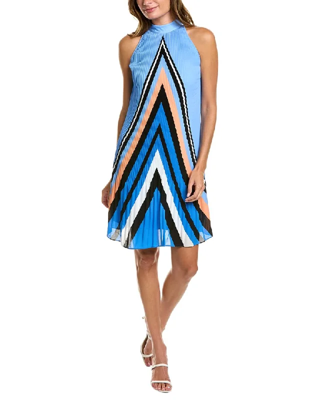 Trendy midi dresses for date nights-Nanette Nanette Lepore Crepe Chiffon Midi Dress