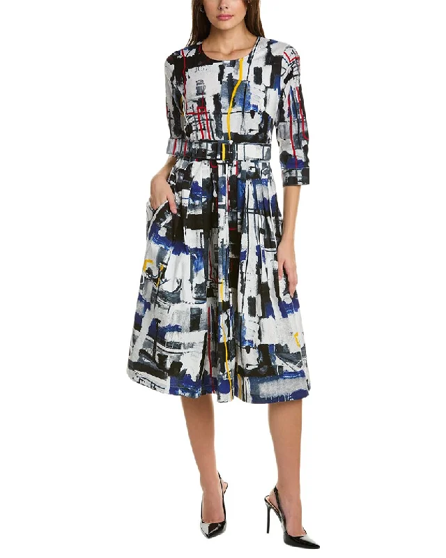 Midi dresses with unique color schemes-Samantha Sung Florence Midi Dress