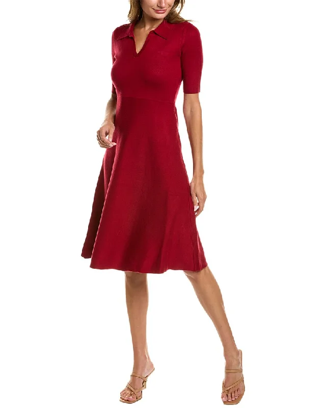 Midi dresses for chic and modern looks-Elie Tahari Polo Midi Dress