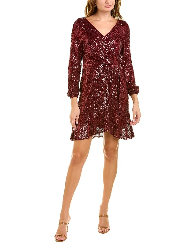 Elegant midi dresses for luxury events-Nanette Lepore Sequined Midi Dress