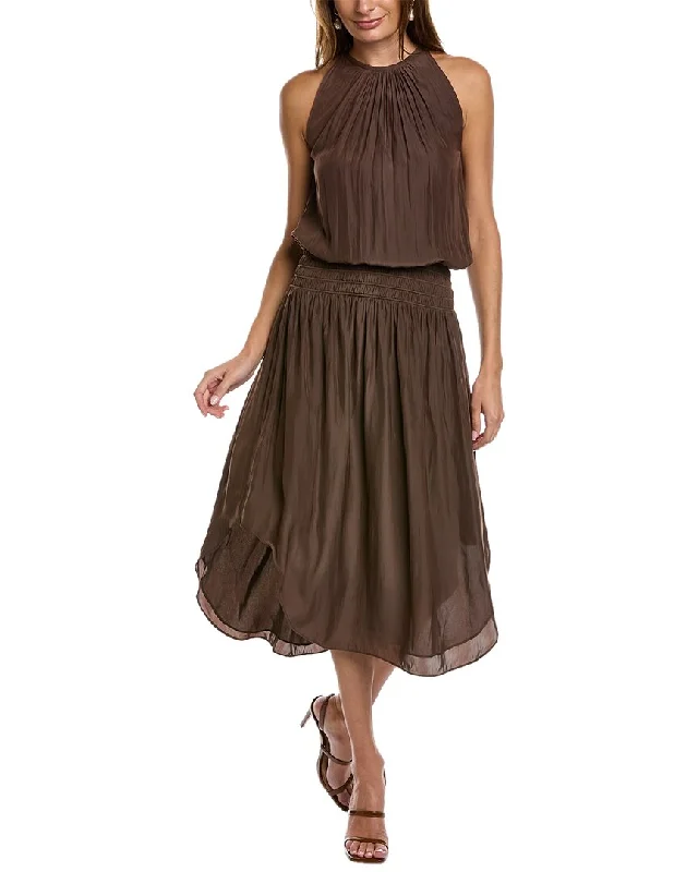 Comfortable midi dresses for stay-at-home days-Ramy Brook Sleeveless Audrey Midi Dress