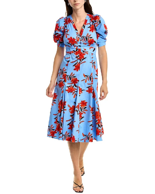 Midi dresses for a fun and casual day-Diane von Furstenberg Melissa Midi Dress