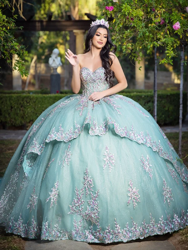 Evening dress for VIP reception-Applique Sweetheart Ball Gown by LizLuo Quince 26090