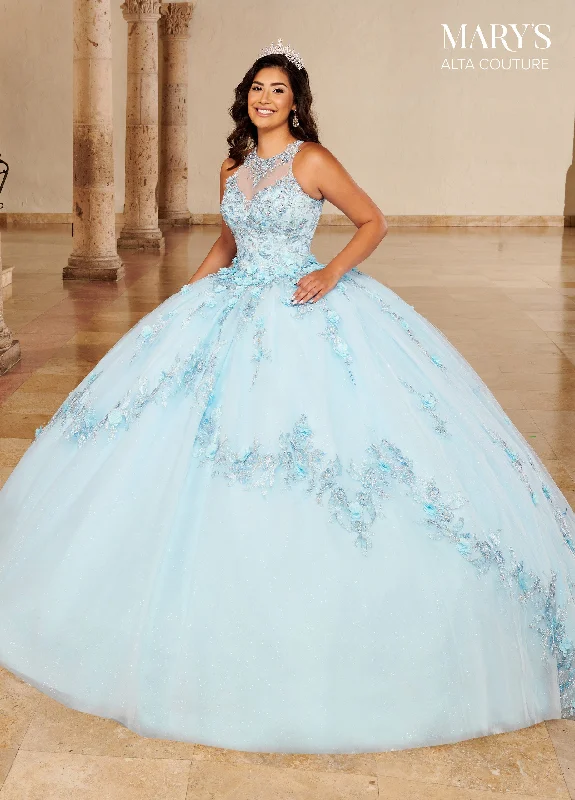 Evening dress for fabulous evening-Halter Quinceanera Dress by Alta Couture MQ3085