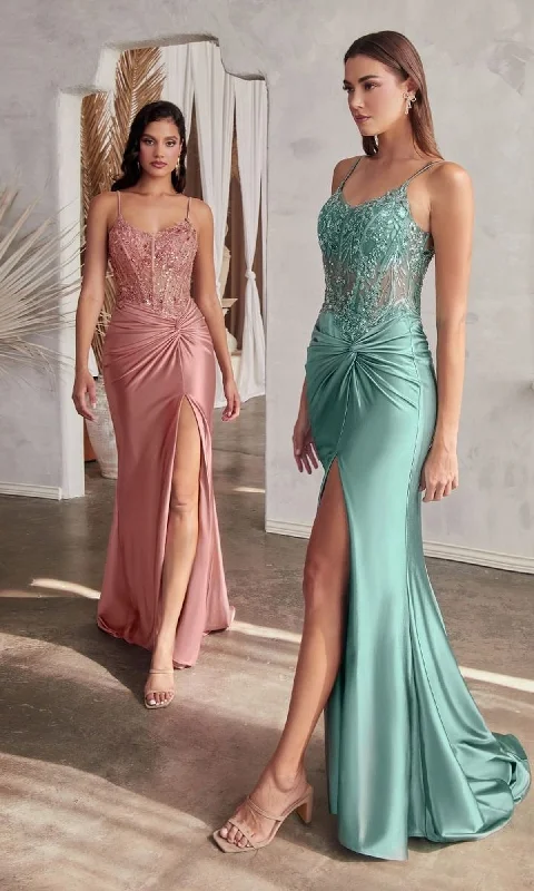 Formal summer maxi dresses for weddings-Formal Long Dress CD0176 By Ladivine