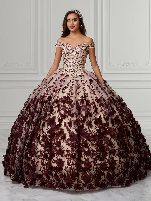 Elegant evening dress with keyhole-Off Shoulder Quinceanera Dress by House of Wu 26990