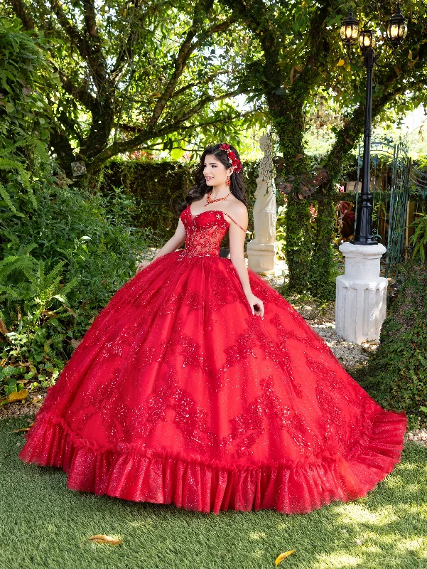 Evening dress for formal reception-Sleeveless Corset Ball Gown by LizLuo Fiesta 56531