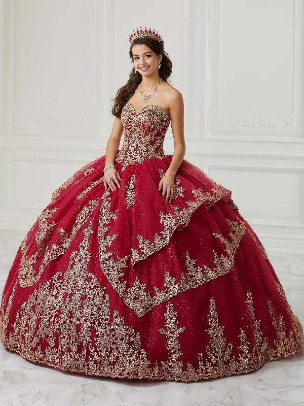 Evening dress for exquisite affair-Strapless Quinceanera Dress by Fiesta Gowns 56430