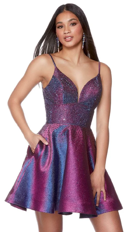 Alyce Paris 3167 - Sleeveless Embellished Cocktail Dress