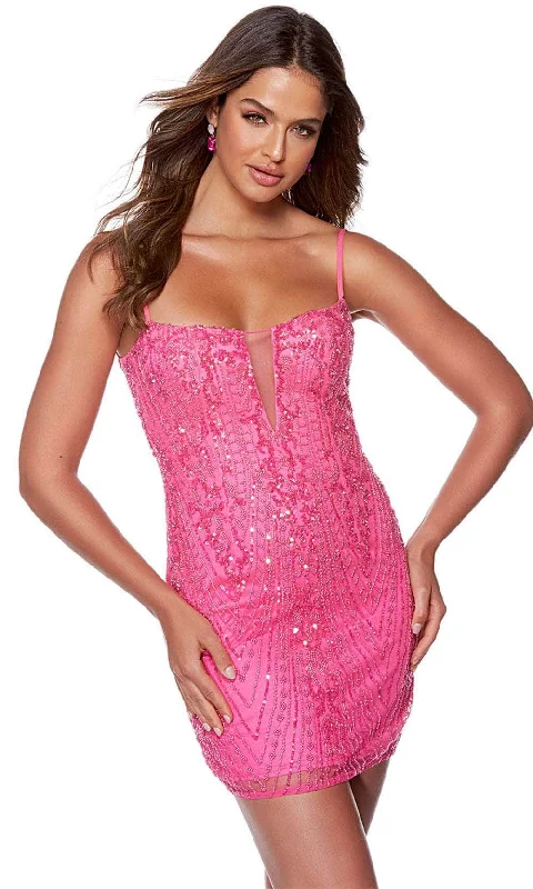 Alyce Paris 4671 - Beaded Cocktail Dress